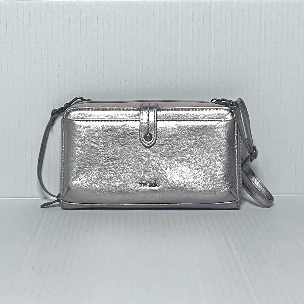 The Sak Metallic 3 in 1 Pyrite Crossbody Bag